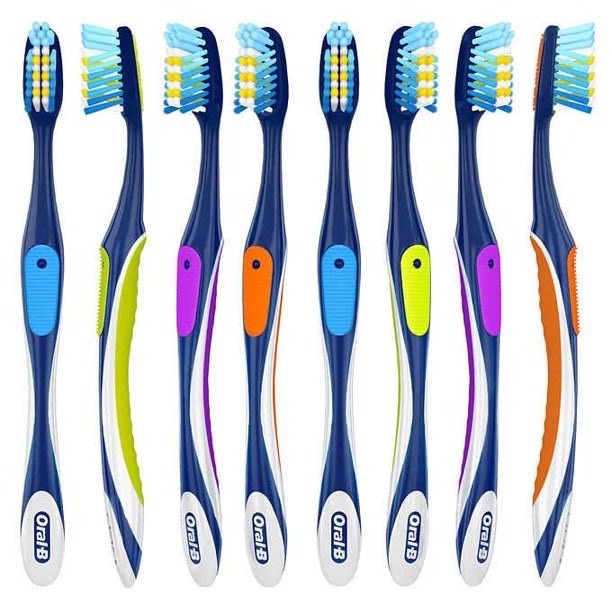 Bàn Chải Đánh Răng Oral-B Cross Action Advanced Toothbrushes Soft