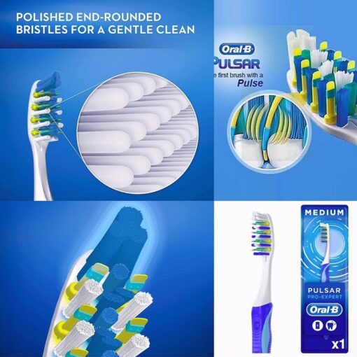 Bàn Chải Đánh Răng Oral-B Cross Action Advanced Toothbrushes Soft
