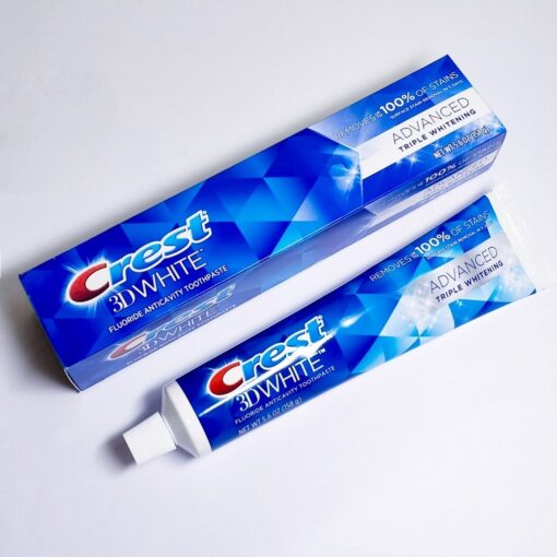 Kem Đánh Răng Crest 3D White Advanced Whitening 147G 