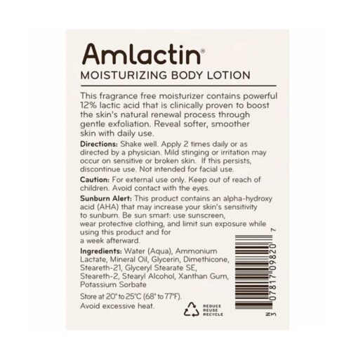 Sữa Dưỡng Thể Amlactin Daily Moisturizing Lotion 567G