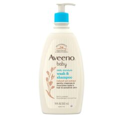 Sữa tắm gội Aveeno baby Wash & Shampoo