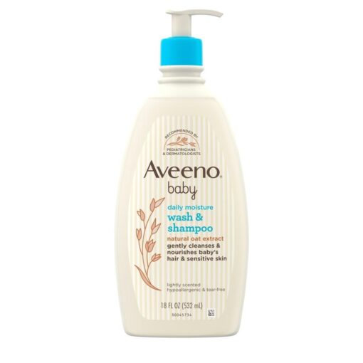 Sữa Tắm Gội Aveeno Baby Wash &Amp; Shampoo