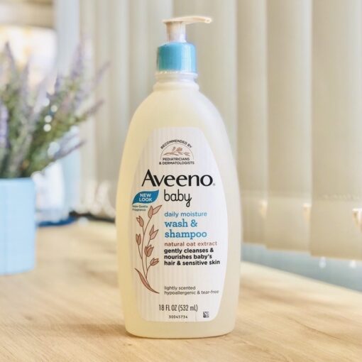 Sữa Tắm Gội Aveeno Baby Wash &Amp; Shampoo