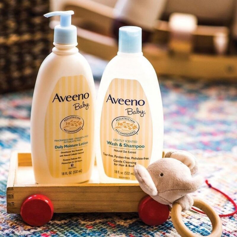 Sữa tắm gội Aveeno baby Wash & Shampoo