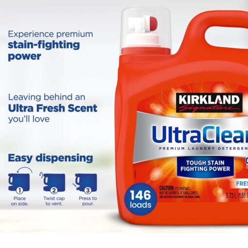 Nước Giặt Kirkland Signature Ultraclean Premium Laundry Detergent