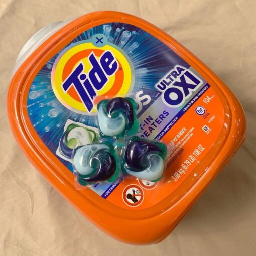 Viên Giặt Tide Pods Ultra Oxi 4In1 104 Viên