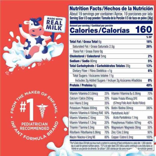 Sữa Bột Enfagrow Premium Toddler Nutritional Drink Non Gmo 907G Mỹ