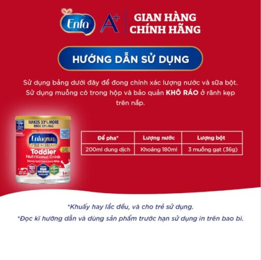 Sữa Bột Enfagrow Premium Toddler Nutritional Drink Non Gmo 907G Mỹ