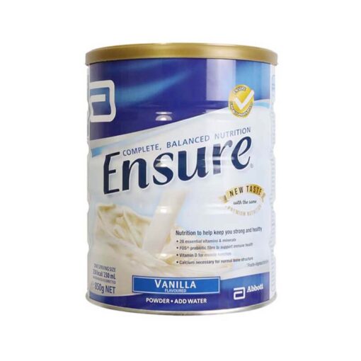 Sữa Ensure Complete Balanced Nutrition 850G Hương Vanilla Úc