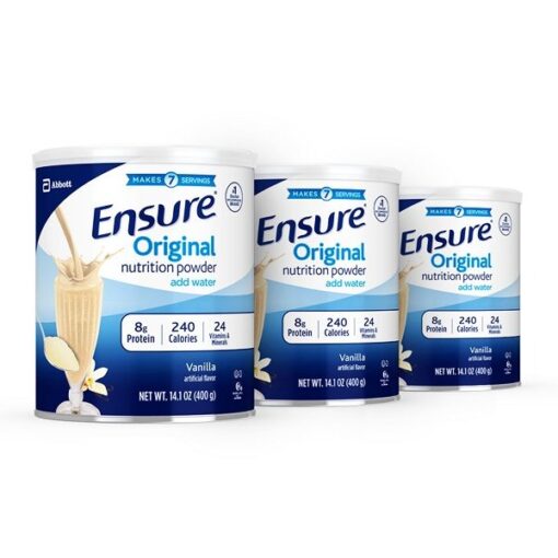 Sữa Bột Ensure Mỹ Original Nutrition Powder 397G Hương Vanilla Mỹ