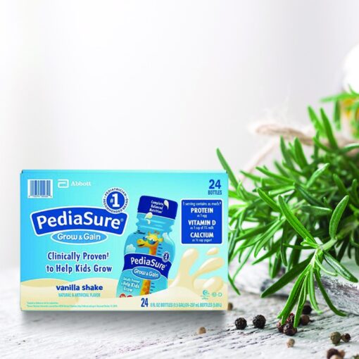 Sữa Nước Pediasure Grow Gain Optigro Plus Hương Vani 6 Chai 237Ml
