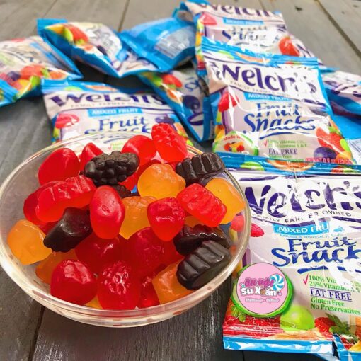 Kẹo Dẻo Trái Cây Welch’s Fruit Snacks Mixed Fruit Set 10 Gói