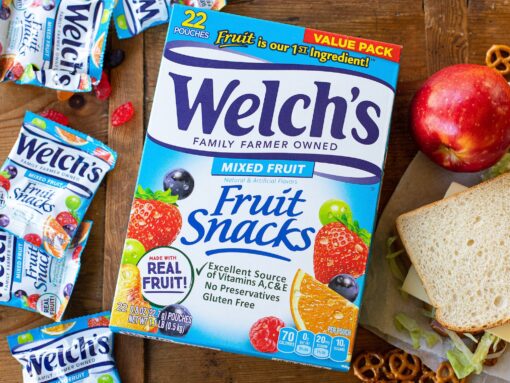 Kẹo Dẻo Trái Cây Welch’s Fruit Snacks Mixed Fruit  