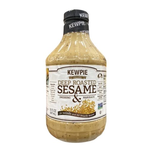 Sốt Mè Rang Kewpie Creamy Deep Roasted Sesame Dressing Marinade 887Ml