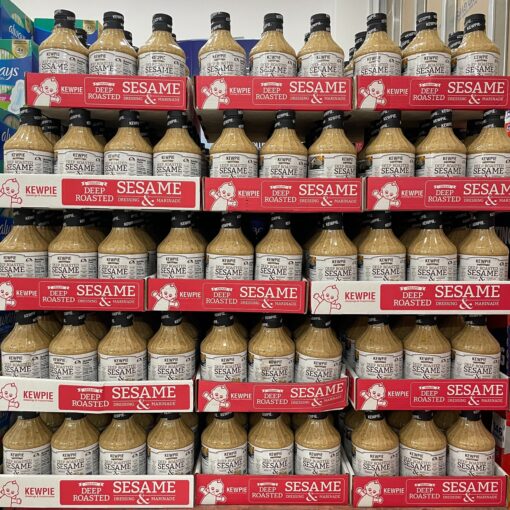 Sốt Mè Rang Kewpie Creamy Deep Roasted Sesame Dressing Marinade 887Ml