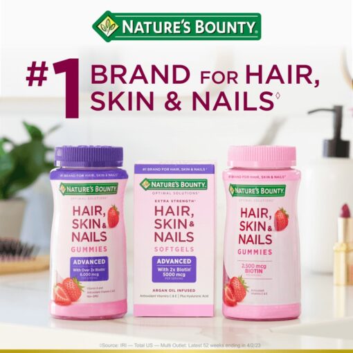 Kẹo Dẻo Nature’s Bounty Hair Skin Nail Gummies 230 Viên
