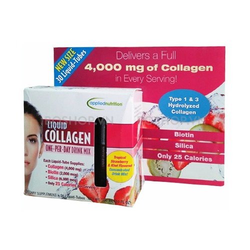 Nước Uống Applied Nutrition Collagen Liquid 30 Ống Đẹp Da Chống Lão Hoá
