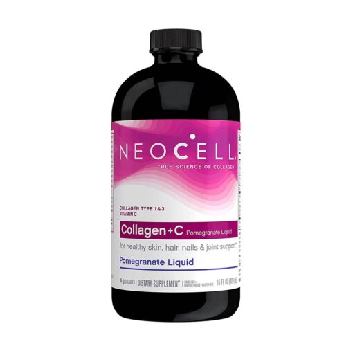Nước Uống Neocell Collagen +C Pomegranate Liquid 473Ml Hương Lựu Đẹp Da