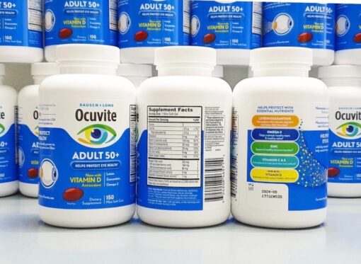 Viên Uống Bausch &Amp; Lomb Ocuvite Adult 50 Plus 150 Viên