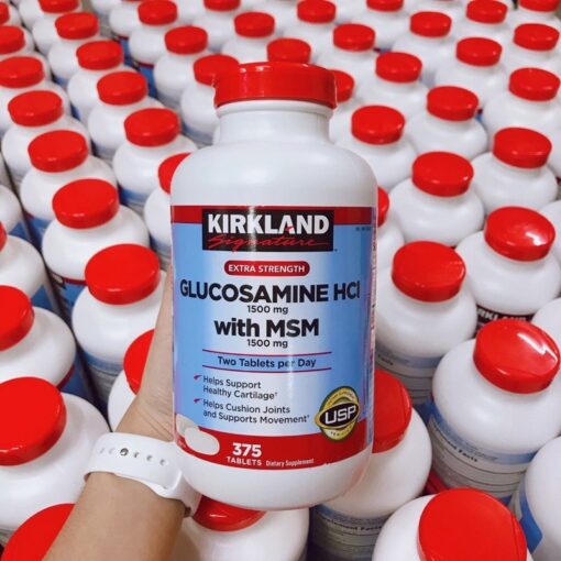 Viên Uống Kirkland Signature Glucosamine Hcl With Msm 375 Viên