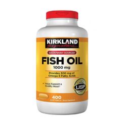 Viên Uống Kirkland Signature Fish Oil 1000MG 400 Viên
