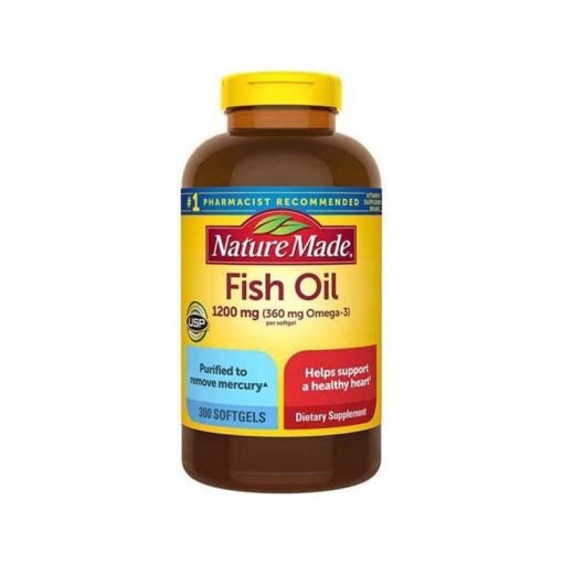 Viên Uống Nature Made Fish Oil 1200Mg 300 Viên