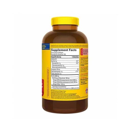 Viên Uống Nature Made Fish Oil 1200Mg 300 Viên