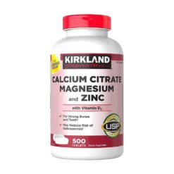 Viên Uống Kirkland Signature Calcium Citrate Magnesium & ZinC