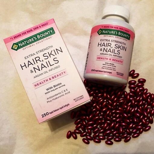Viên Uống Nature’s Bounty Hair Skin Nail 250 Viên Mỹ