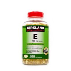 Viên Uống Kirkland Signature E 180MG Bổ Sung Vitamin E 500 Viên